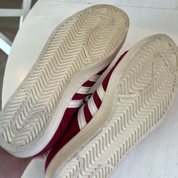 Campus 80s "Sporty & Rich - Merlot Cream" sneakers - Picture 5 of 6